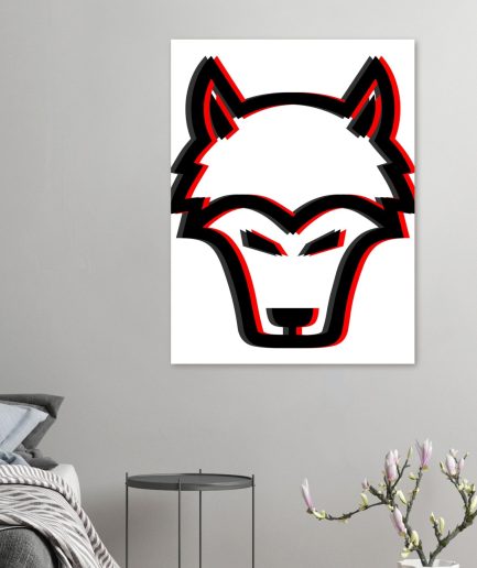 "The Glitch Wolf" - Fine Art Poster